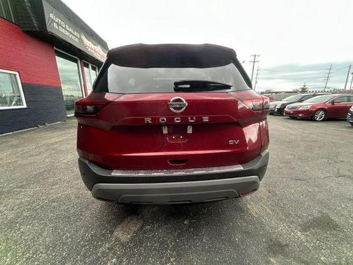 Scarlet Ember 2021 Nissan Rogue SV