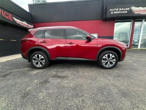 Scarlet Ember 2021 Nissan Rogue SV