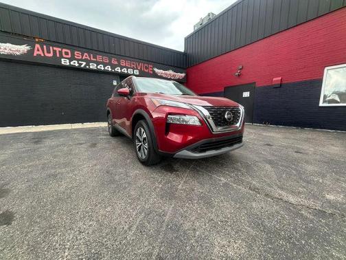 Scarlet Ember 2021 Nissan Rogue SV