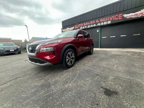 Scarlet Ember 2021 Nissan Rogue SV