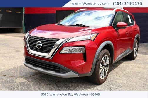 Scarlet Ember 2021 Nissan Rogue SV
