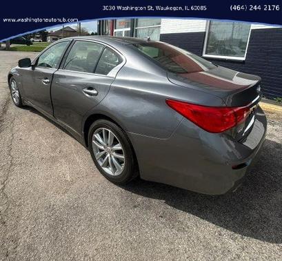 Gun Metallic 2016 INFINITI Q50 3.0T Premium