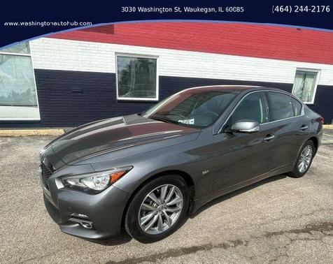 Gun Metallic 2016 INFINITI Q50 3.0T Premium