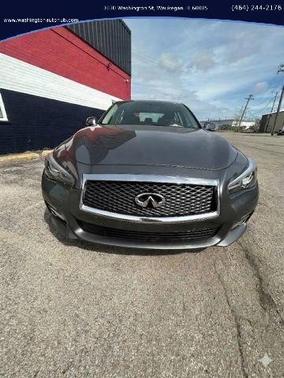 Gun Metallic 2016 INFINITI Q50 3.0T Premium