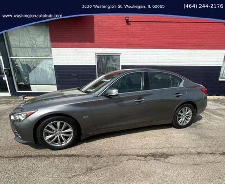 Gun Metallic 2016 INFINITI Q50 3.0T Premium