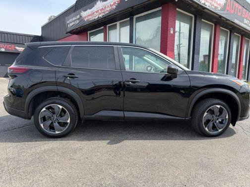 Black 2025 Nissan Rogue SV