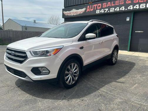 White 2018 Ford Escape Titanium