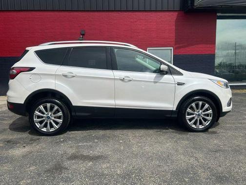 White 2018 Ford Escape Titanium
