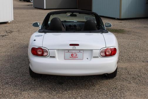 WHITE 2003 Mazda MX-5 Miata Cloth
