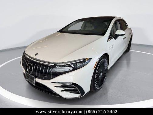 MANUFAKTUR Diamond White Metallic 2023 Mercedes-Benz AMG EQS Base