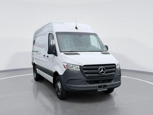 White 2024 Mercedes-Benz Sprinter 3500 144 WB Standard Roof Cargo