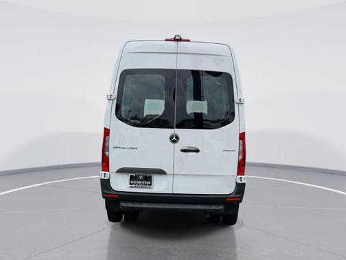 White 2024 Mercedes-Benz Sprinter 3500 144 WB Standard Roof Cargo