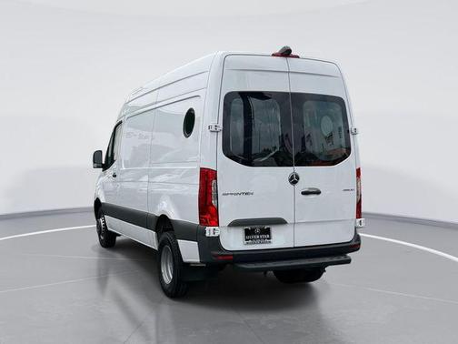 White 2024 Mercedes-Benz Sprinter 3500 144 WB Standard Roof Cargo