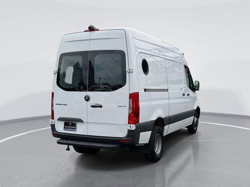 White 2024 Mercedes-Benz Sprinter 3500 144 WB Standard Roof Cargo
