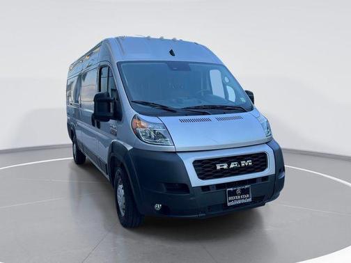 Bright Silver Clearcoat Metallic 2022 RAM ProMaster 3500 High Roof