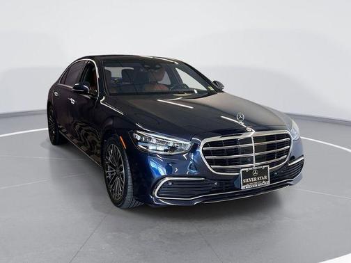 Dark Blue 2023 Mercedes-Benz S-Class S 500 4MATIC