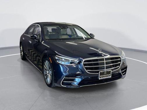 Nautical Blue Metallic 2022 Mercedes-Benz S-Class S 580 4MATIC