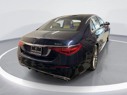 Nautical Blue Metallic 2022 Mercedes-Benz S-Class S 580 4MATIC