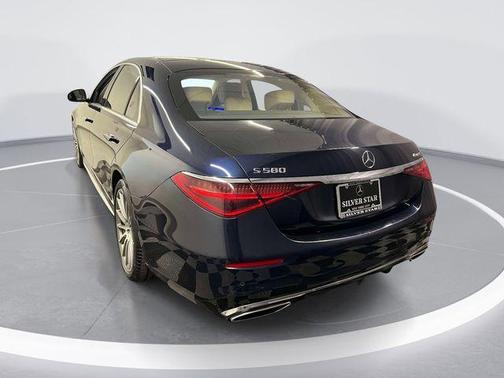 Nautical Blue Metallic 2022 Mercedes-Benz S-Class S 580 4MATIC