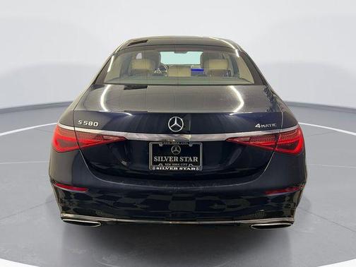 Nautical Blue Metallic 2022 Mercedes-Benz S-Class S 580 4MATIC