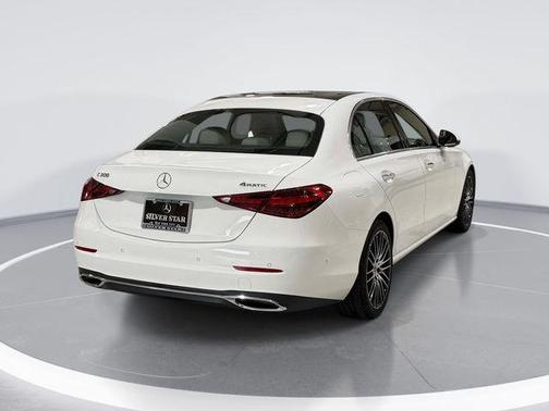 Polar White 2026 Mercedes-Benz C-Class C 300 4MATIC