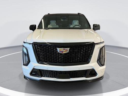 Crystal White Tri-Coat 2025 Cadillac Escalade V-Series