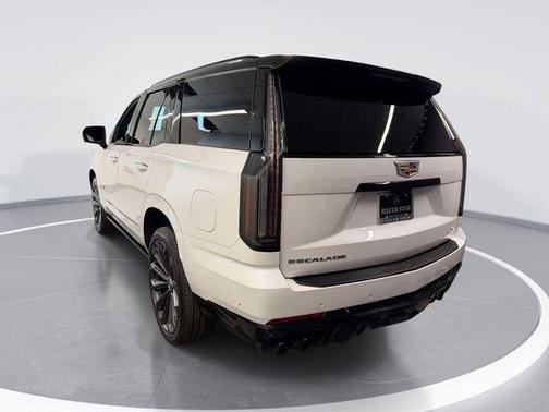 Crystal White Tri-Coat 2025 Cadillac Escalade V-Series