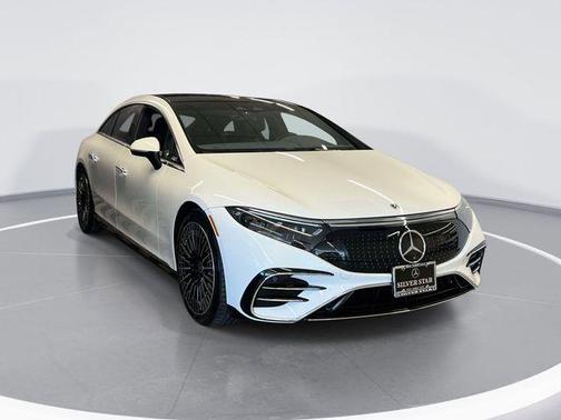 Polar White 2023 Mercedes-Benz EQS 580 Base 4MATIC