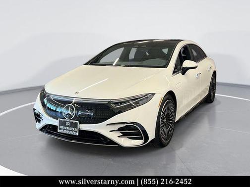 Polar White 2023 Mercedes-Benz EQS 580 Base 4MATIC