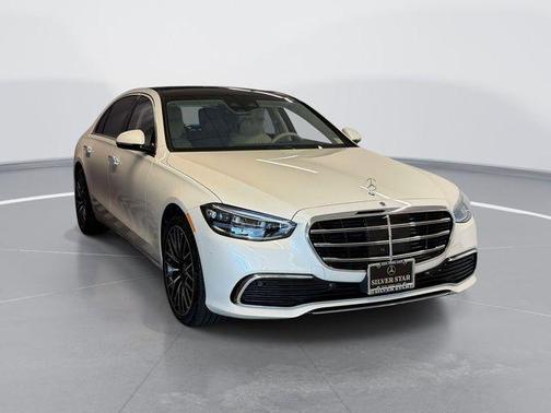 Diamond White 2023 Mercedes-Benz S-Class S 500 4MATIC