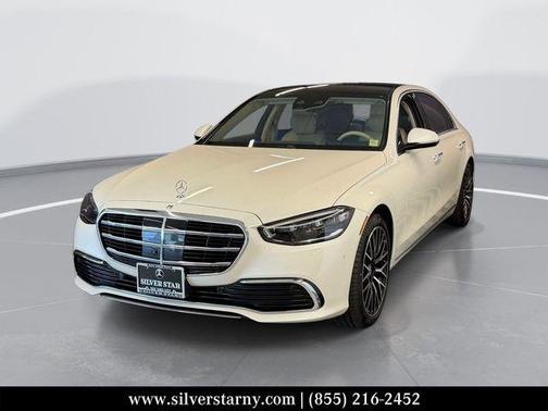 Diamond White 2023 Mercedes-Benz S-Class S 500 4MATIC