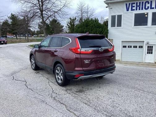 Maroon 2019 Honda CR-V EX-L