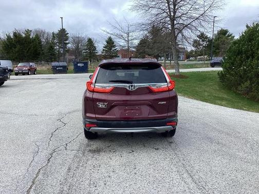 Maroon 2019 Honda CR-V EX-L