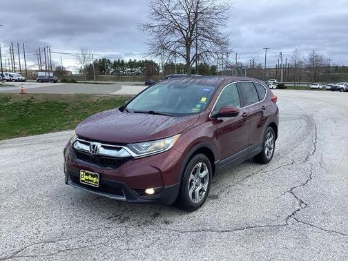 Maroon 2019 Honda CR-V EX-L