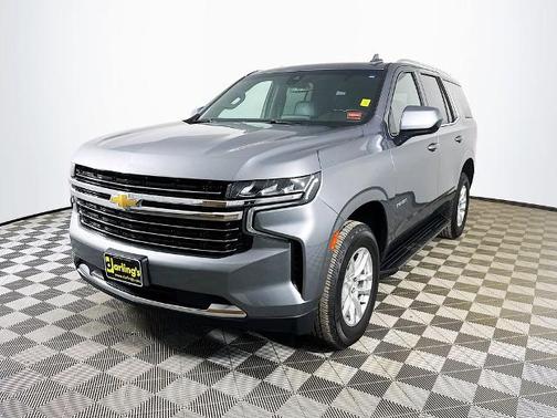 Satin Steel Metallic 2021 Chevrolet Tahoe LT