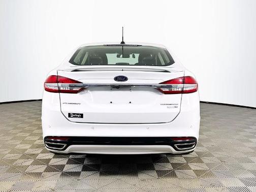 OXFORD WHITE 2017 Ford Fusion TITANIUM