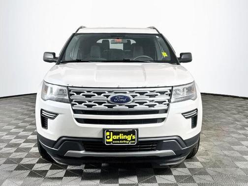 WHITE PLATINUM MET TRI-COAT 2019 Ford Explorer XLT