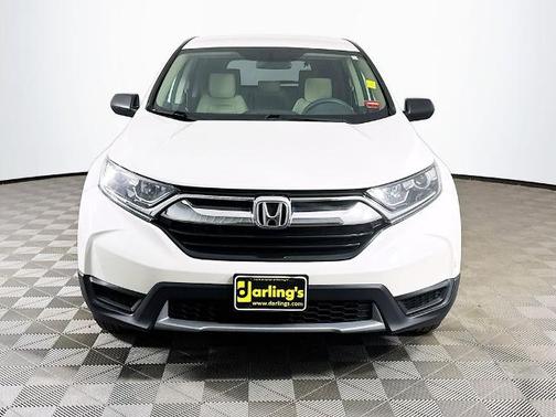 White 2018 Honda CR-V LX