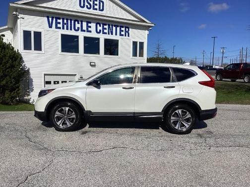 White 2018 Honda CR-V LX