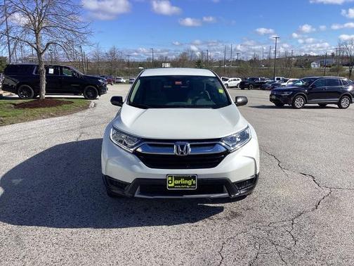 White 2018 Honda CR-V LX