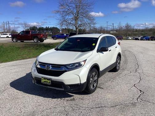 White 2018 Honda CR-V LX