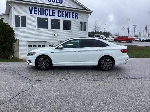 Pure White 2019 Volkswagen Jetta 1.4T SEL PREMIUM