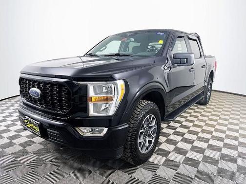 AGATE BLACK METALLIC 2021 Ford F-150 XL