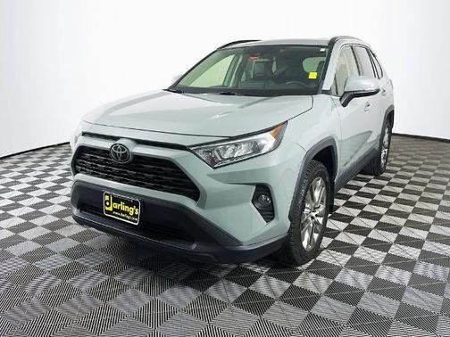 Green 2020 Toyota RAV4 XLE PREMIUM