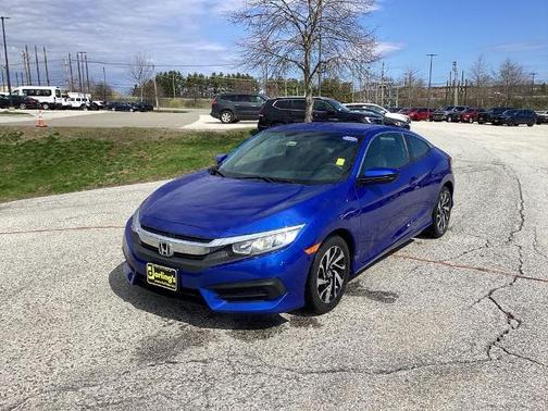 Blue 2017 Honda Civic LX