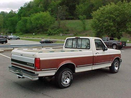 White 1994 Ford F-150 XLT