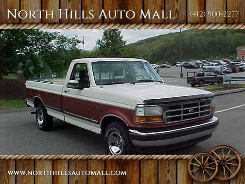 White 1994 Ford F-150 XLT