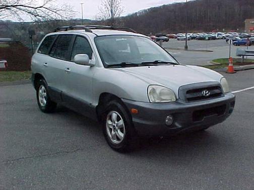 Silver 2006 Hyundai SANTA FE GLS