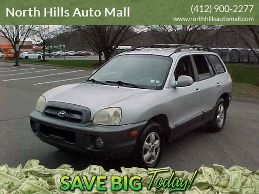 Silver 2006 Hyundai SANTA FE GLS