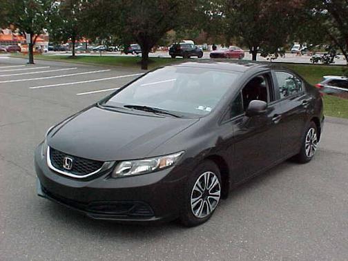 Brown 2013 Honda Civic LX
